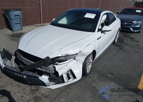 2018 Audi A5 2.0T Premium from USA, damaged, VIN WAUTNAF53JA070818